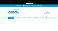 Desktop Screenshot of lorenz-eng.com